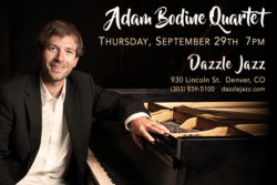 Masterful musicians, Adam Revell at Dazzle