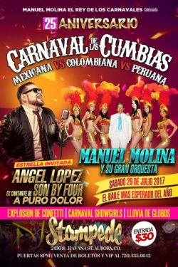 Masterful Musicians, Manuel Molinas in the Carnival Cumbrias
